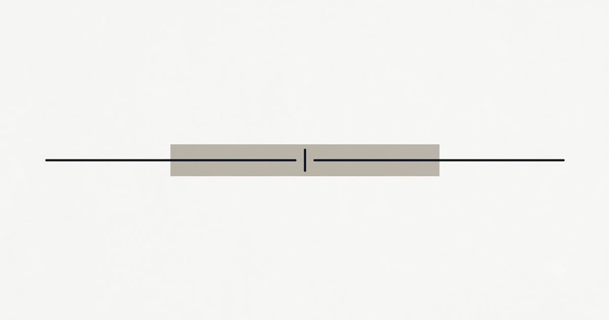 A range, not a point