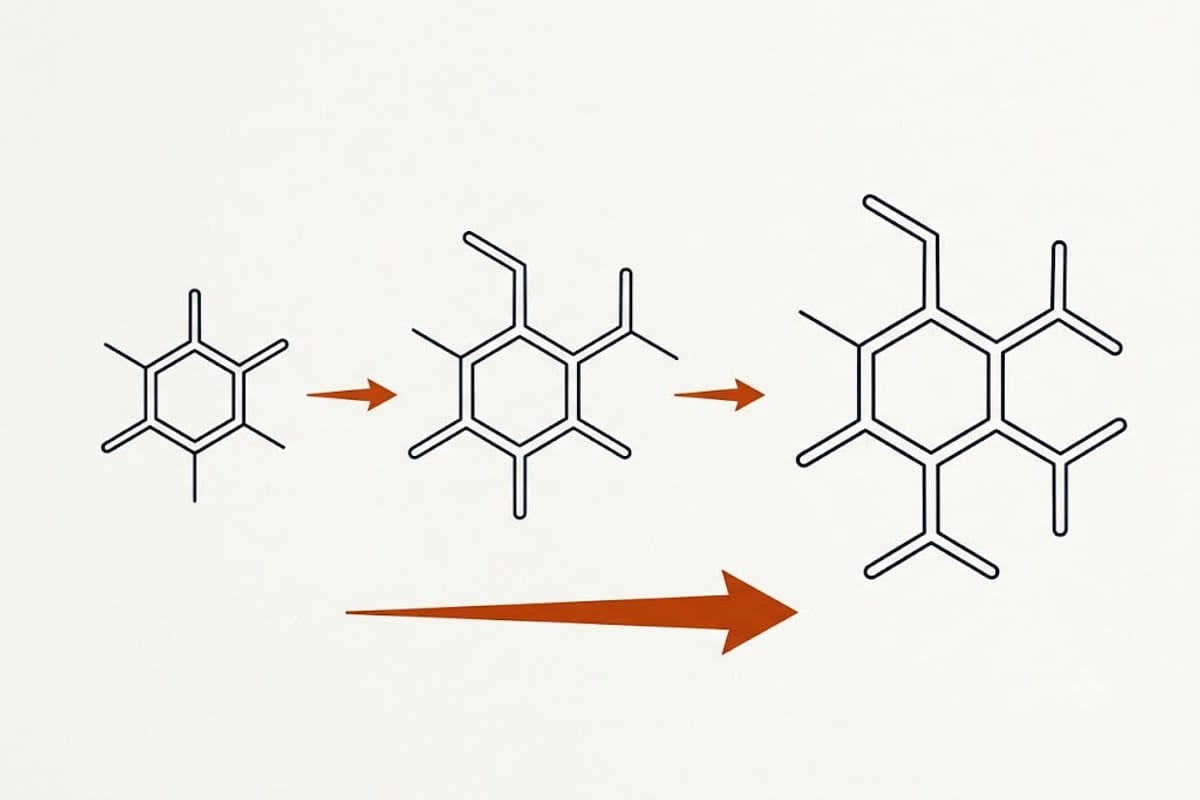 Different molecules, different divisors